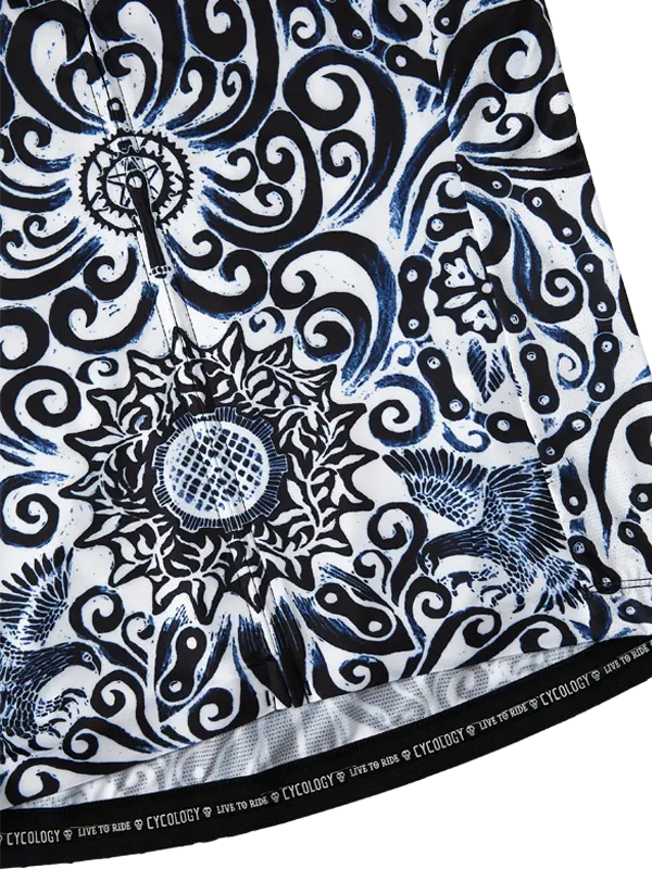 Cognoscenti Men's Blue Reborn Jersey Cycology UK