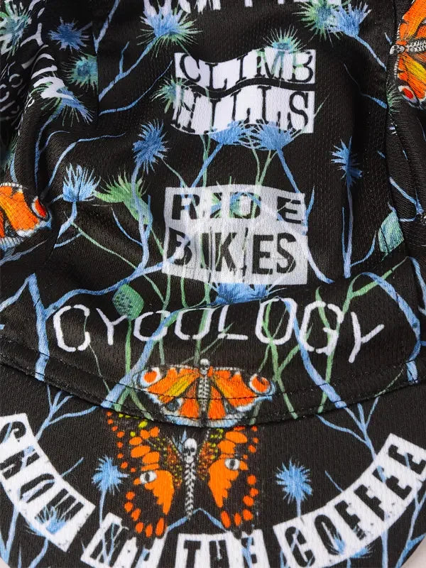 Gangsta Black Cycling Cap Design | Cycology UK