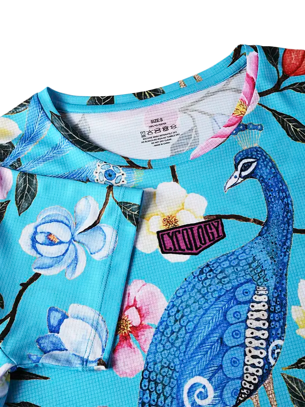 Goddess Women's Technical T-Shirt Aqua