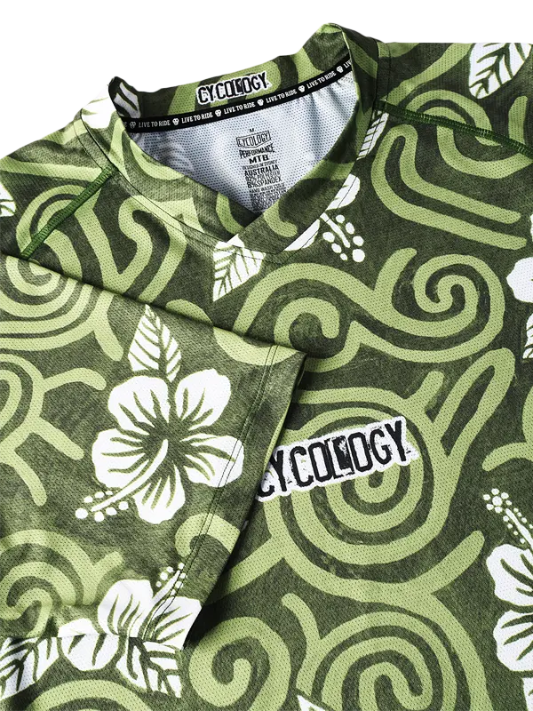 Koa Short Sleeve Mountain Bike Jersey | V Neck Cycology UK