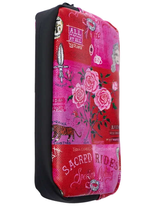 Zadie Pink Cycling Wallet Zipper Cycology UK
