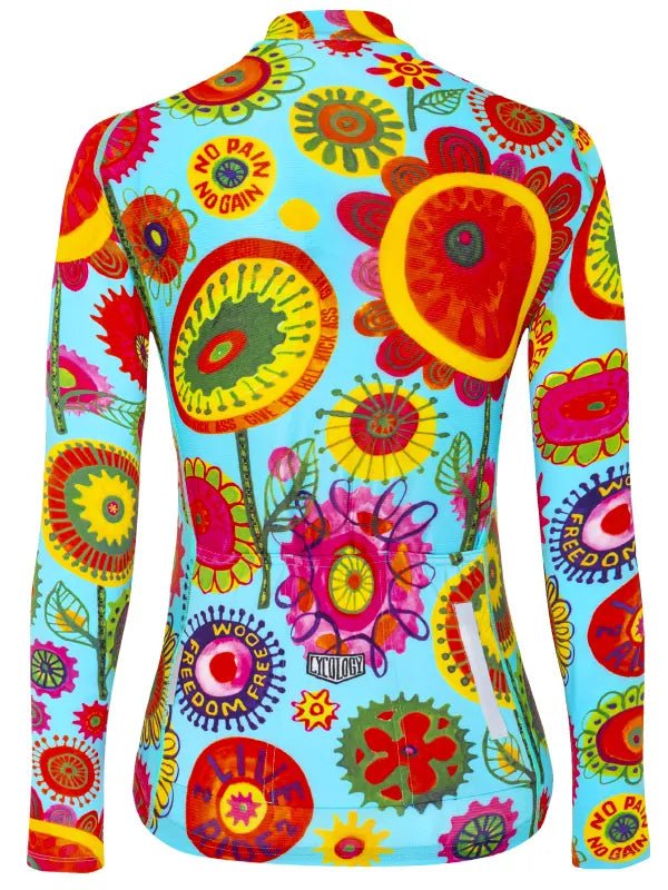 Heavy Pedal Lightweight Long Sleeve Summer Jersey - Cycology Clothing UK