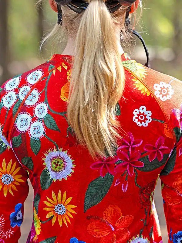 Aloha Women's Long Sleeve MTB Jersey - Cycology Clothing UK