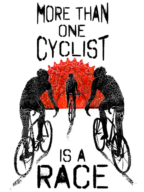 Always a Race Long Sleeve T Shirt - Cycology Clothing UK