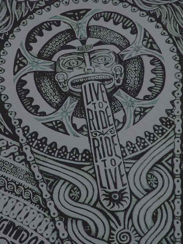 Aztec Men's Technical T-Shirt - Cycology Clothing UK