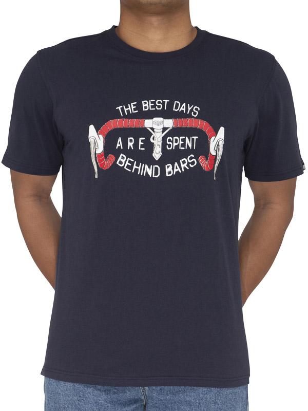 Best Days Behind Bars (Road) T Shirt - Cycology Clothing UK