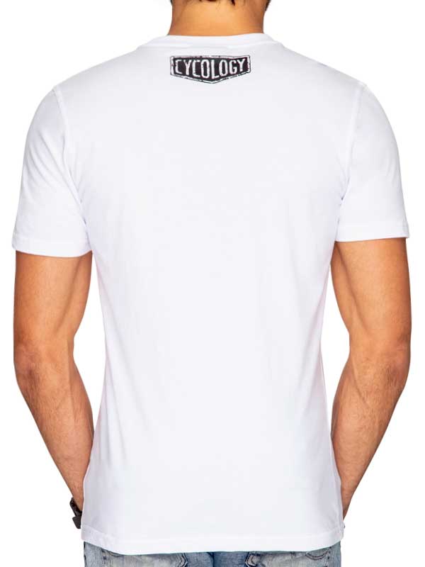Best Days Behind Bars T Shirt White - Cycology Clothing UK