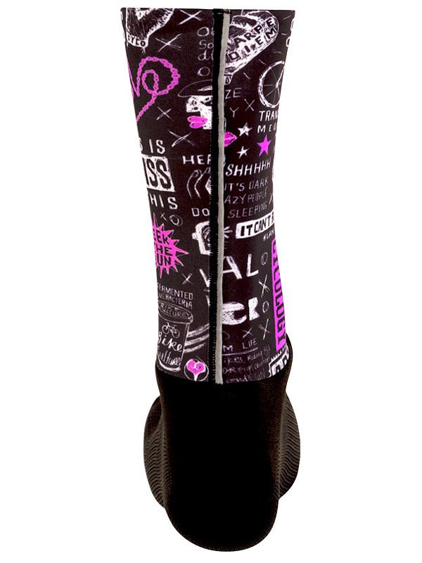 Bike Graffiti Aero Cycling Socks - Cycology Clothing UK