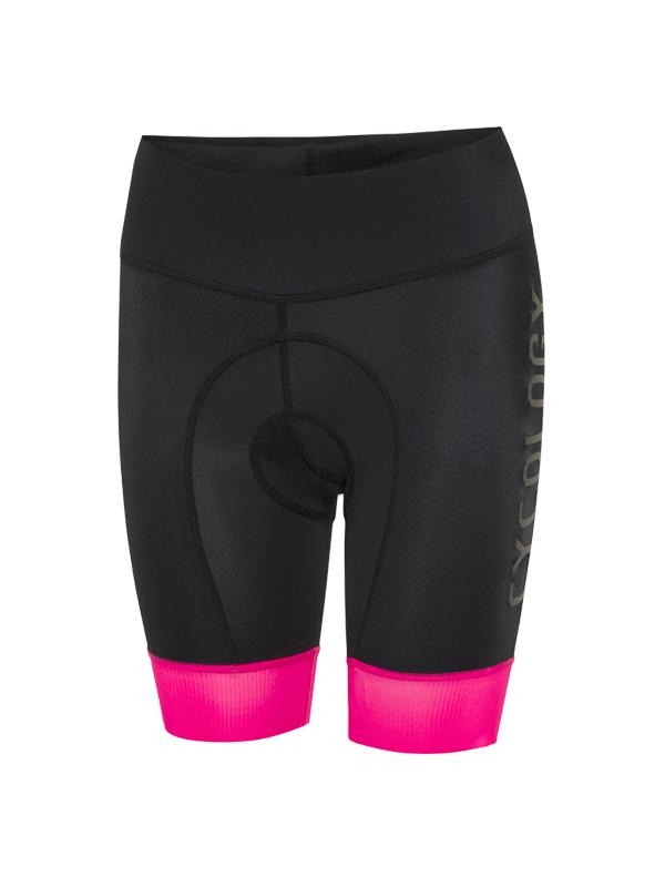 Cycology Women's (Black/Pink) Cycling Shorts - Cycology Clothing UK
