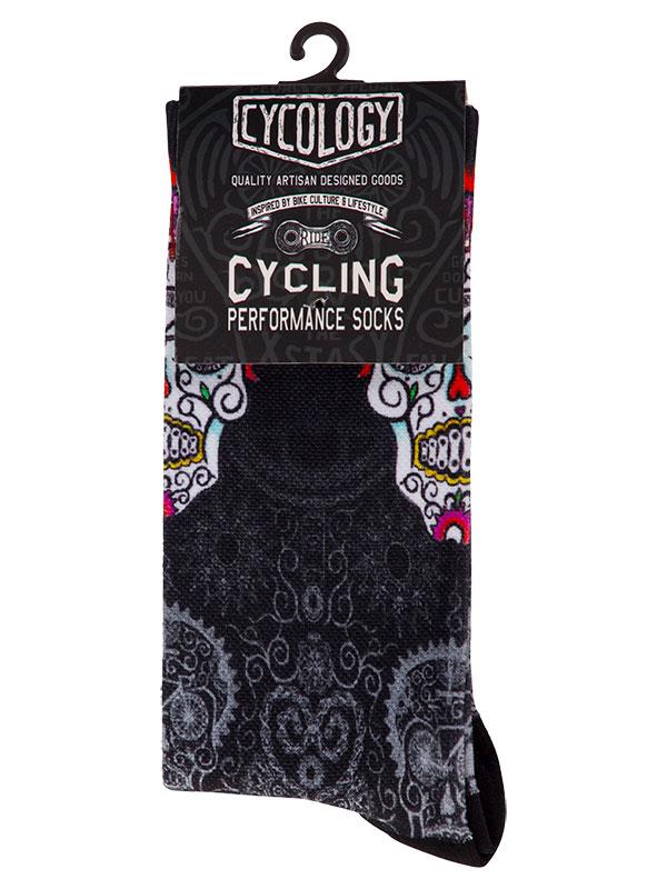 Day of the Living Cycling Socks - Cycology Clothing UK