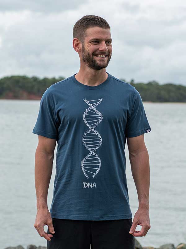 DNA (Denim) Men's T Shirt - Cycology Clothing UK