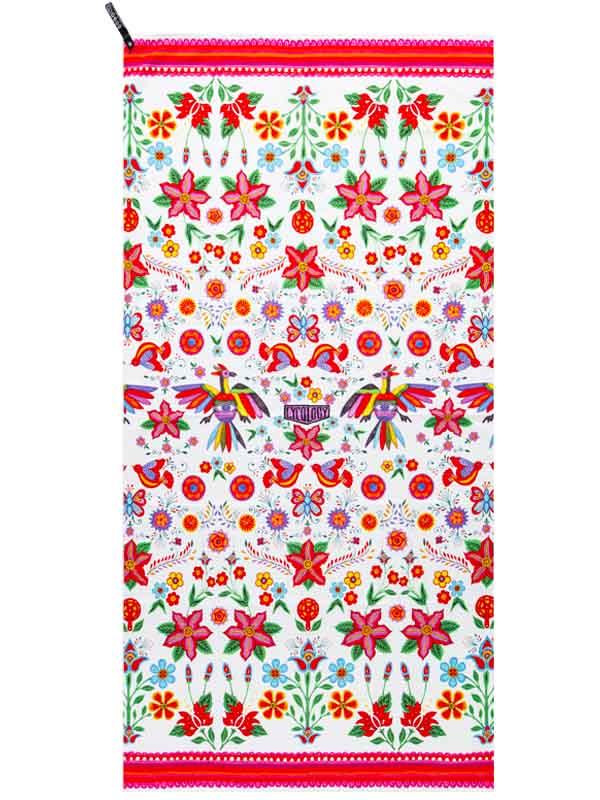 Frida (White) Microfibre Towel - Cycology Clothing UK