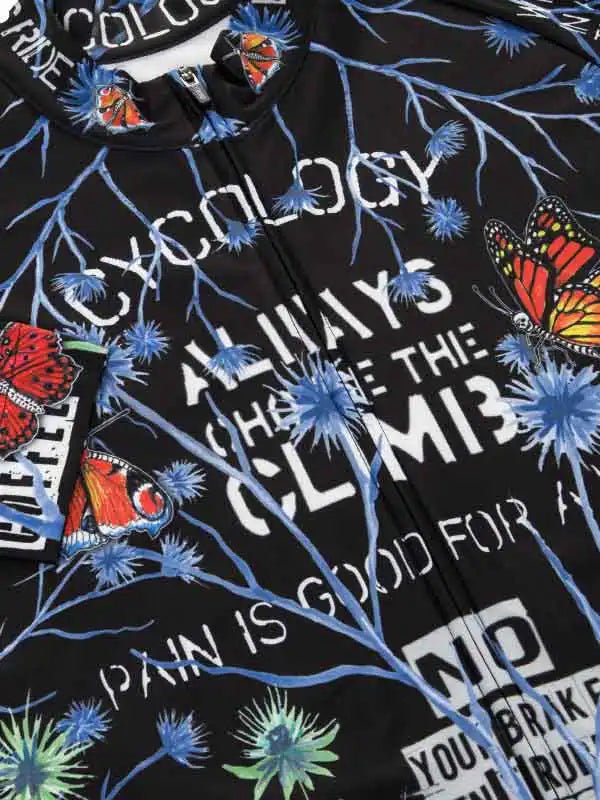 Gangsta Men's Long Sleeve Jersey - Cycology Clothing UK