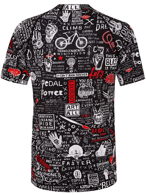 Graffiti MTB Jersey - Cycology Clothing UK