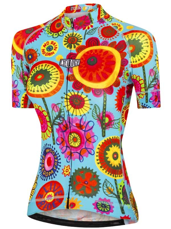 Heavy Pedal Women's Jersey - Cycology Clothing UK