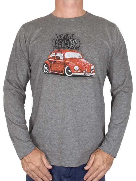 Road Trip Men's Long Sleeve Tshirt - Cycology Clothing UK