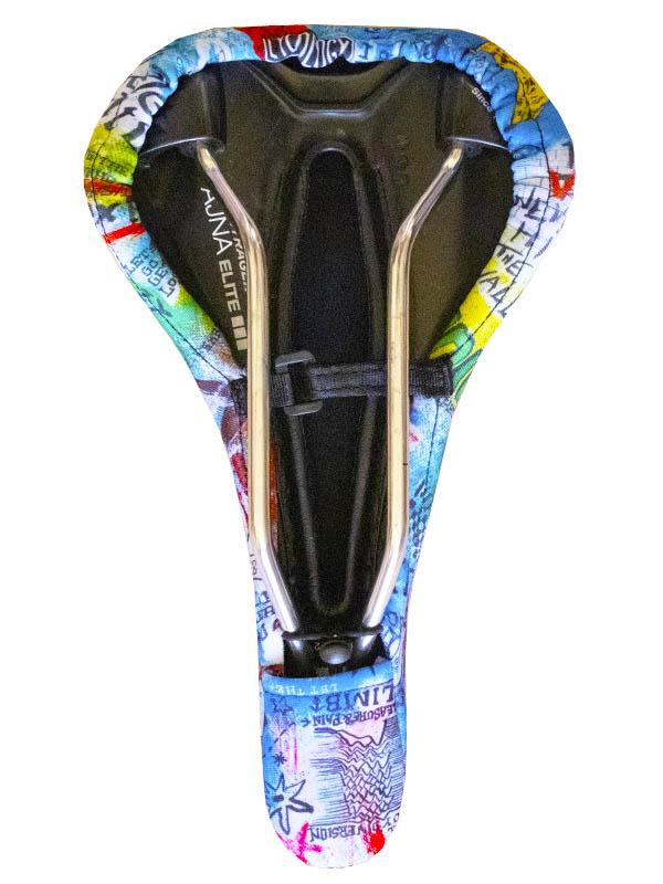 Rock N Roll Bike Saddle Cover - Cycology Clothing UK