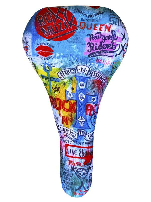 Rock N Roll Bike Saddle Cover - Cycology Clothing UK