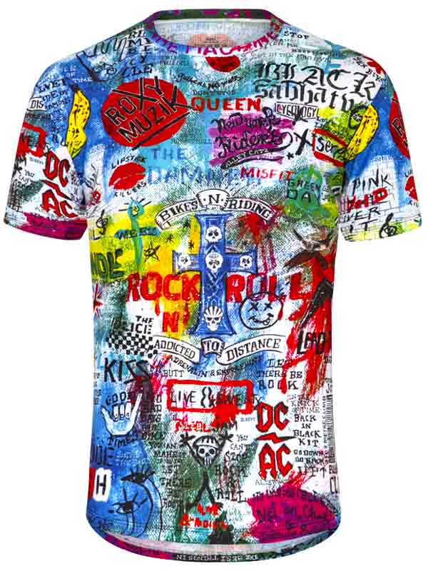 Stor vrangforestilling læser knus Rock N Roll Men's Technical T shirt | Cycology UK – Cycology Clothing UK