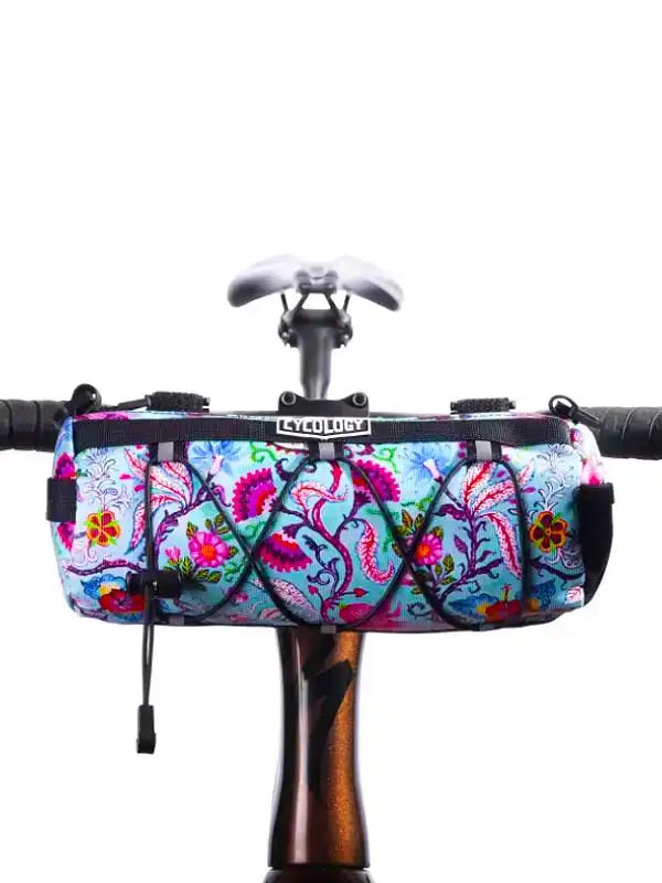 Secret Garden Aqua Handlebar Bag - Cycology Clothing UK