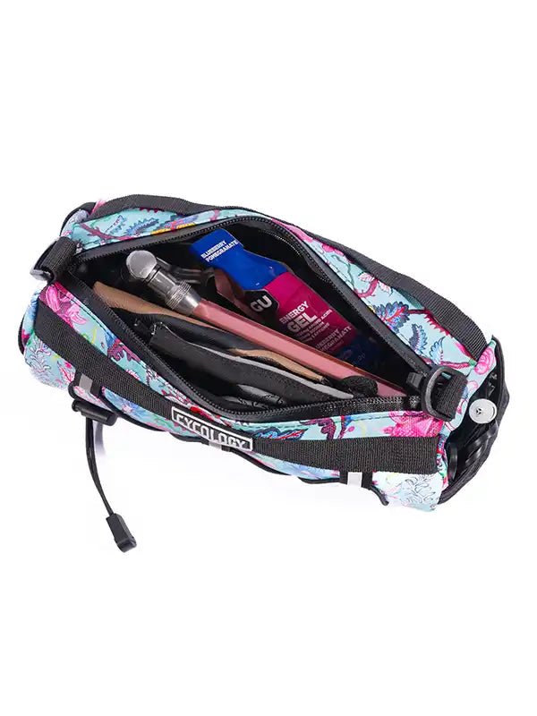 Secret Garden Aqua Handlebar Bag - Cycology Clothing UK