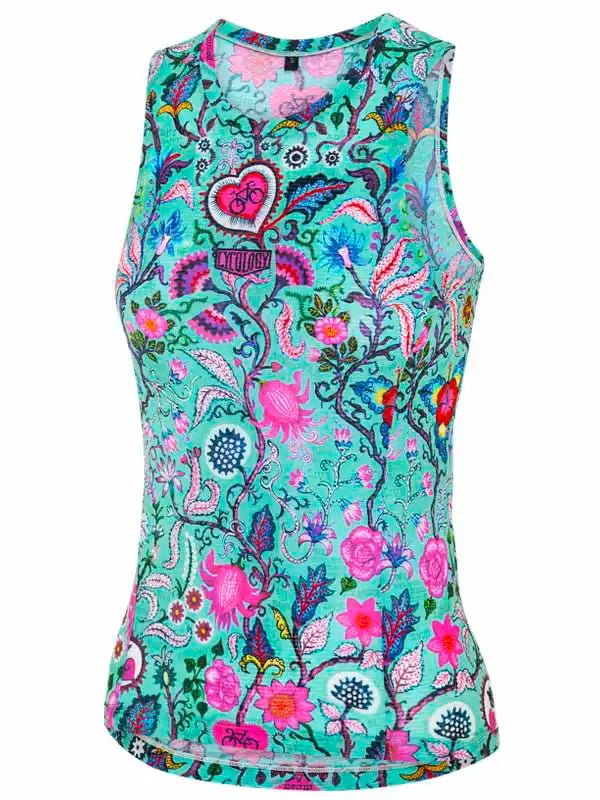 Secret Garden Women's Sleeveless Base Layer - Cycology Clothing UK