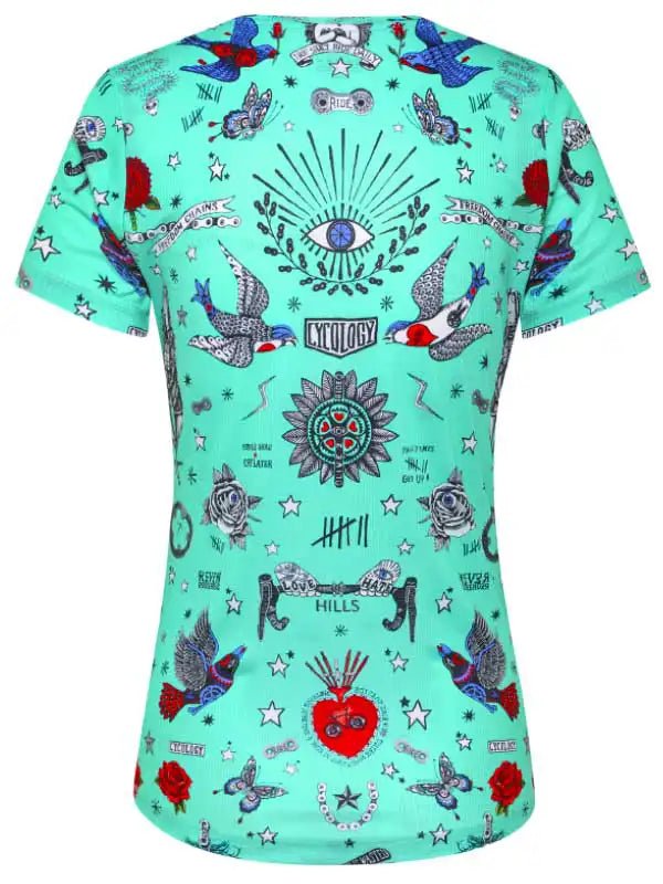 Tattoo Women's Technical T-Shirt - Cycology Clothing UK