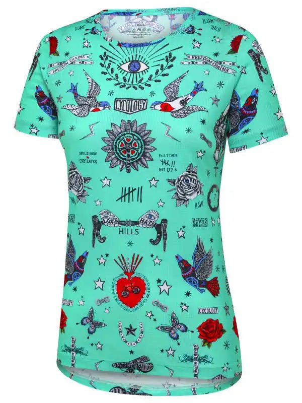 Tattoo Women's Technical T-Shirt - Cycology Clothing UK