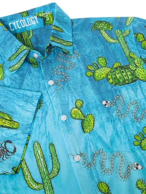 Totally Cactus Gravel Shirt - Cycology Clothing UK