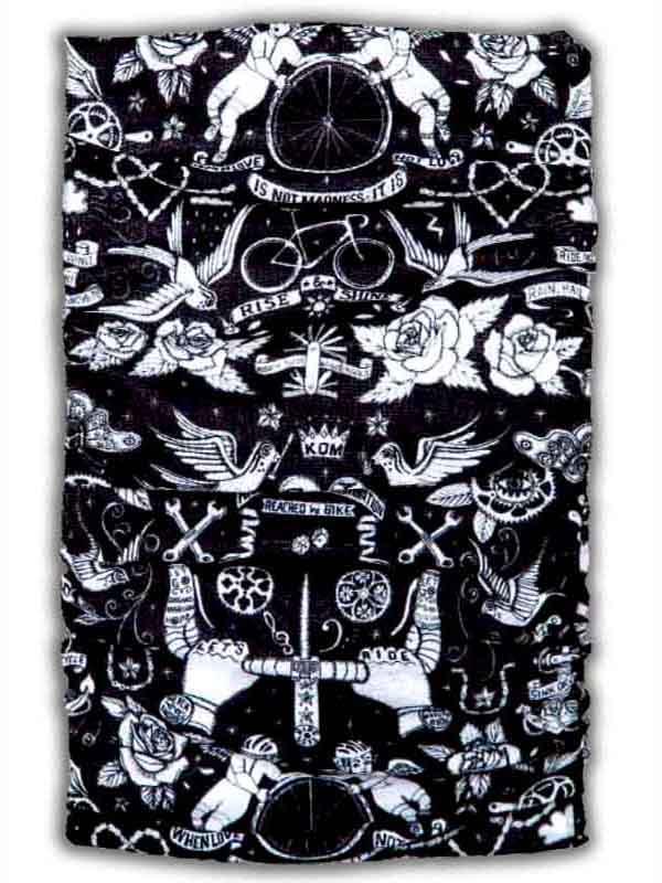 Velo Tattoo Lightweight Neck Tube - Cycology Clothing UK