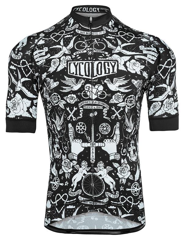 Velo Tattoo Men's Jersey - Cycology Clothing UK