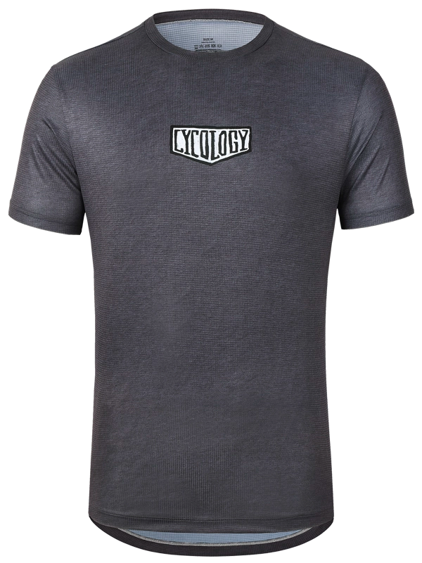 Men's Grey t-shirt with a colorful skull and heart design on the back, featuring the text 'Forever Amor Eterno'.