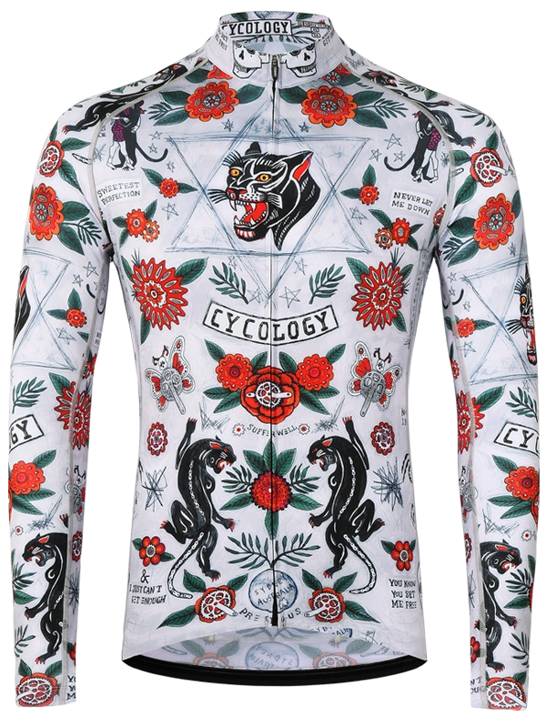Ashanti Men's Summer Long Sleeve Jersey Grey