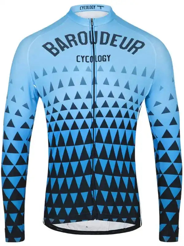 Baroudeur Men's Winter Long Sleeve Jersey Black