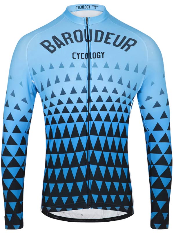 Baroudeur Men's Winter Long Sleeve Jersey Black