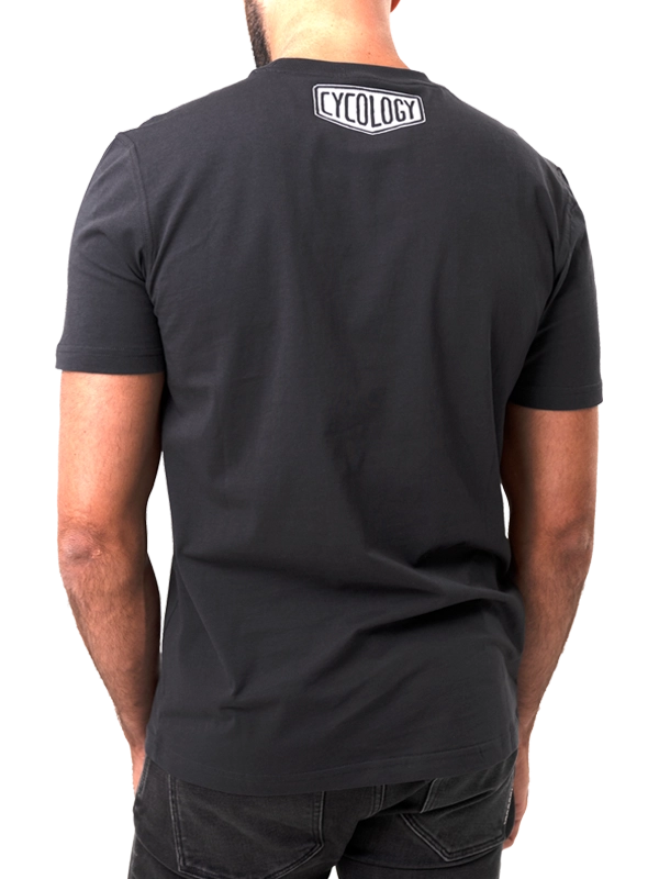Bike Maths T Shirt Charcoal