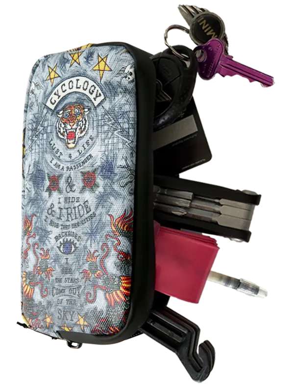 City Of Angels Grey Cycling Wallet Cycology UK