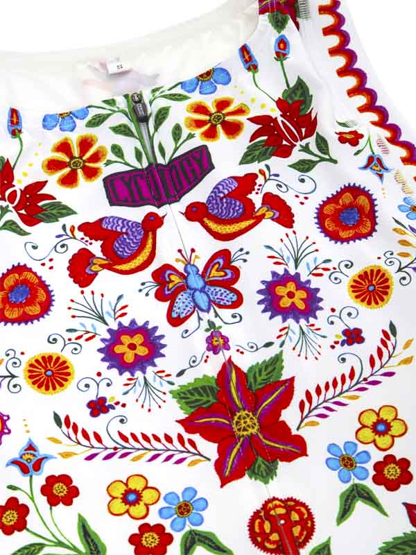 Frida White Women's Sleeveless Cycling Jersey Neck  | Cycology UK