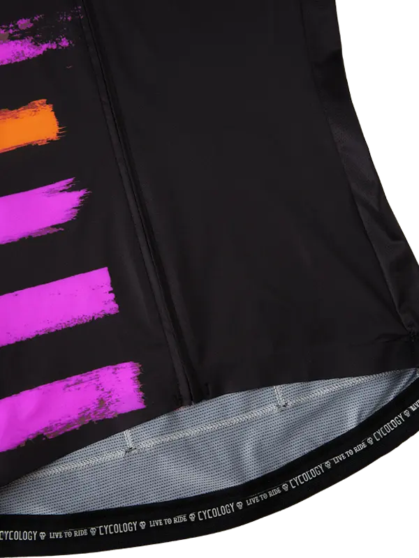 Horizon Black Women's Reborn Cycling Jersey Cycology UK