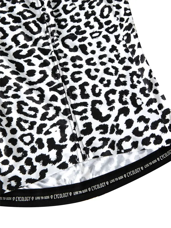 Kitty White Women's Reborn Cycling Jersey Hem  | Cycology UK