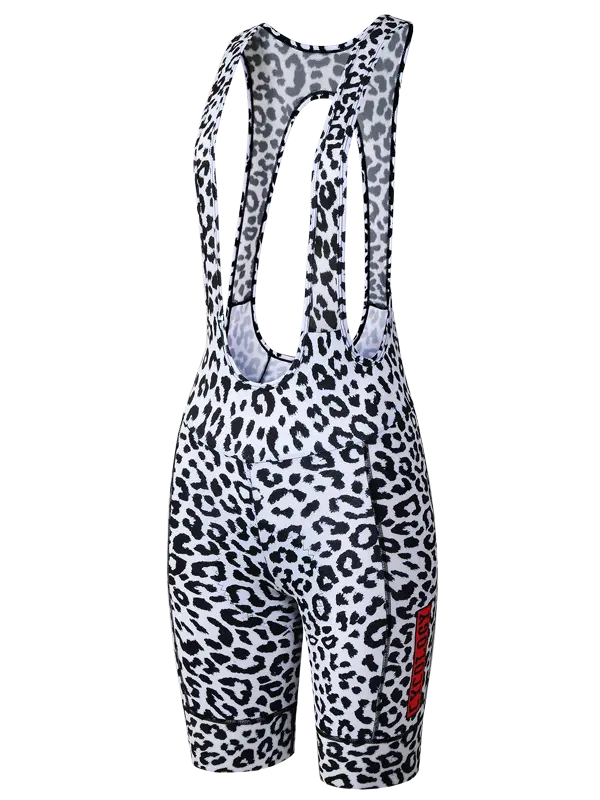 Kitty White Women's Quick Pee Cycling Bib Shorts Front  | Cycology UK