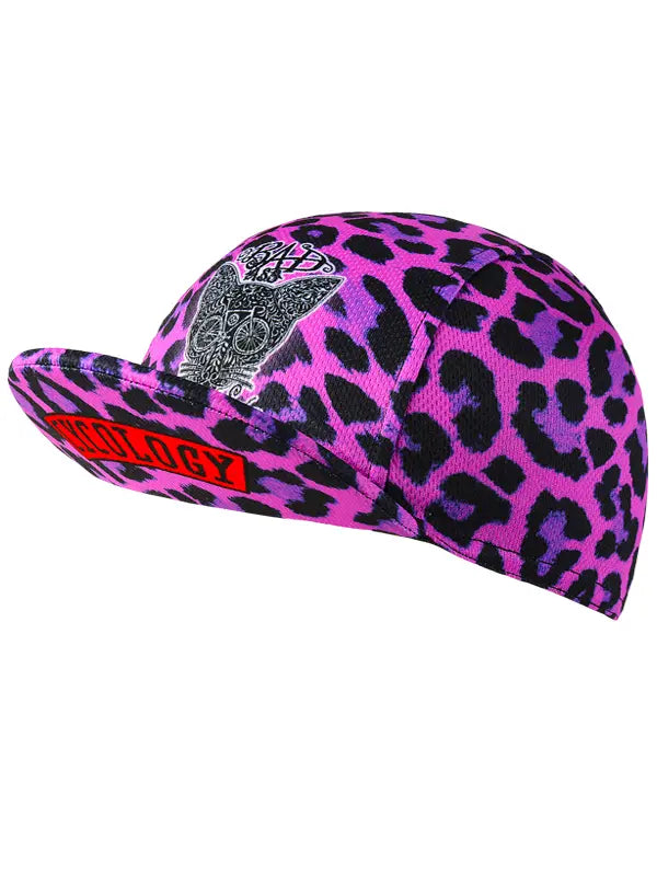 Kitty Pink Cycling Cap  Peak | Cycology UK