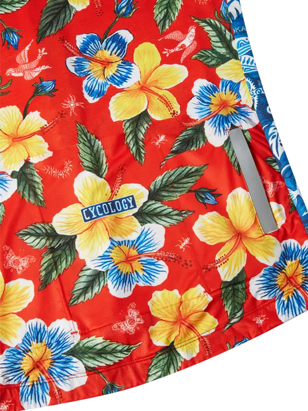 Mahalo Men's Blue Reborn Cycling Jersey  Pockets Cycology UK