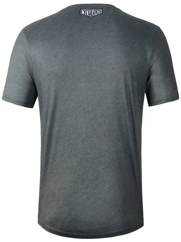 Ride Dark Grey Men's Technical T shirt Back | Cycology UK
