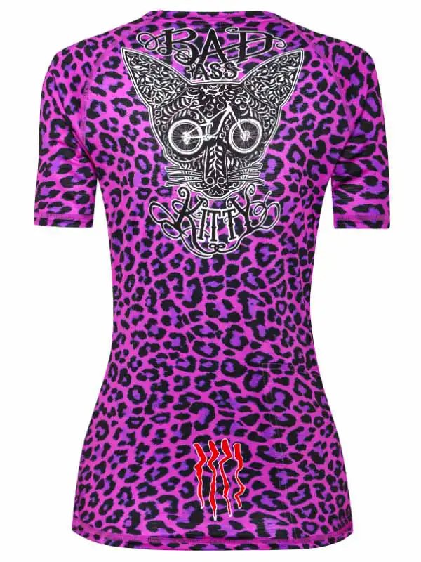 Badass Kitty Women's MTB Jersey - Cycology Clothing UK