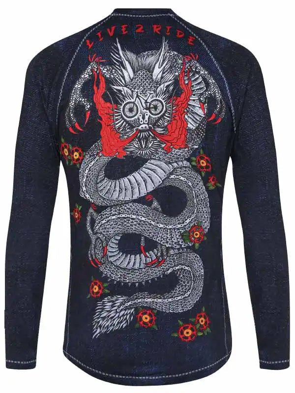 Dragon Long Sleeve MTB Jersey - Cycology Clothing UK