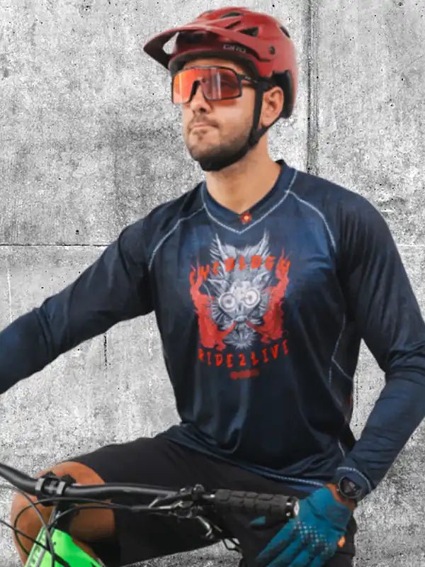 Dragon Long Sleeve MTB Jersey - Cycology Clothing UK