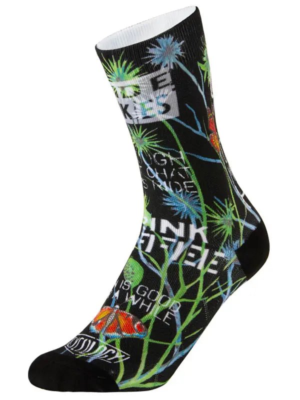 Gangsta Black Cycling Socks - Cycology Clothing UK