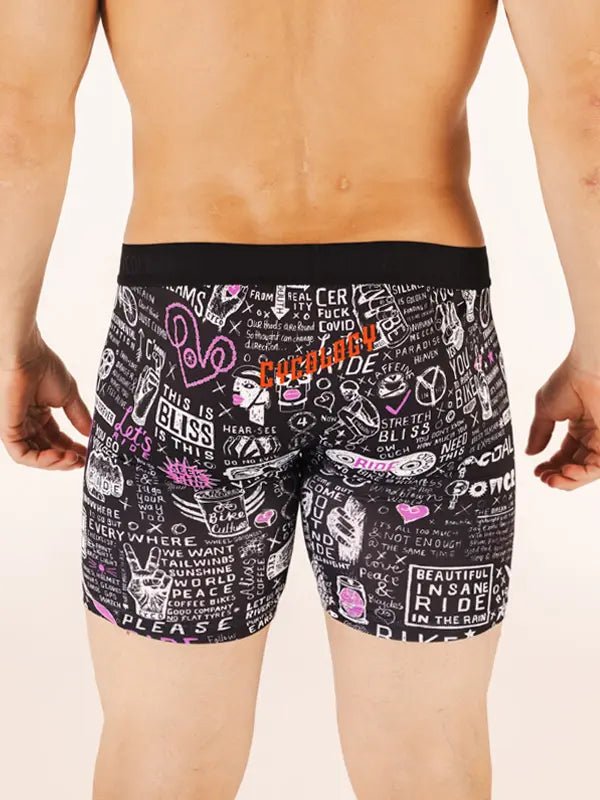 Graffiti Performance Boxer Briefs - Cycology Clothing UK