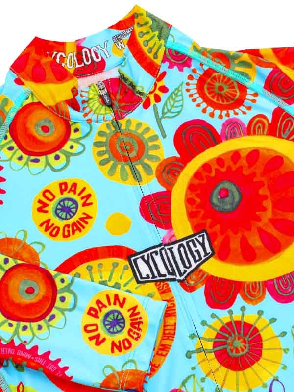 Heavy Pedal Lightweight Long Sleeve Summer Jersey - Cycology Clothing UK